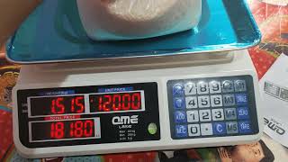 Tutorial Menyetel Atau Menyeting Harga Di Timbangan Digital Qme