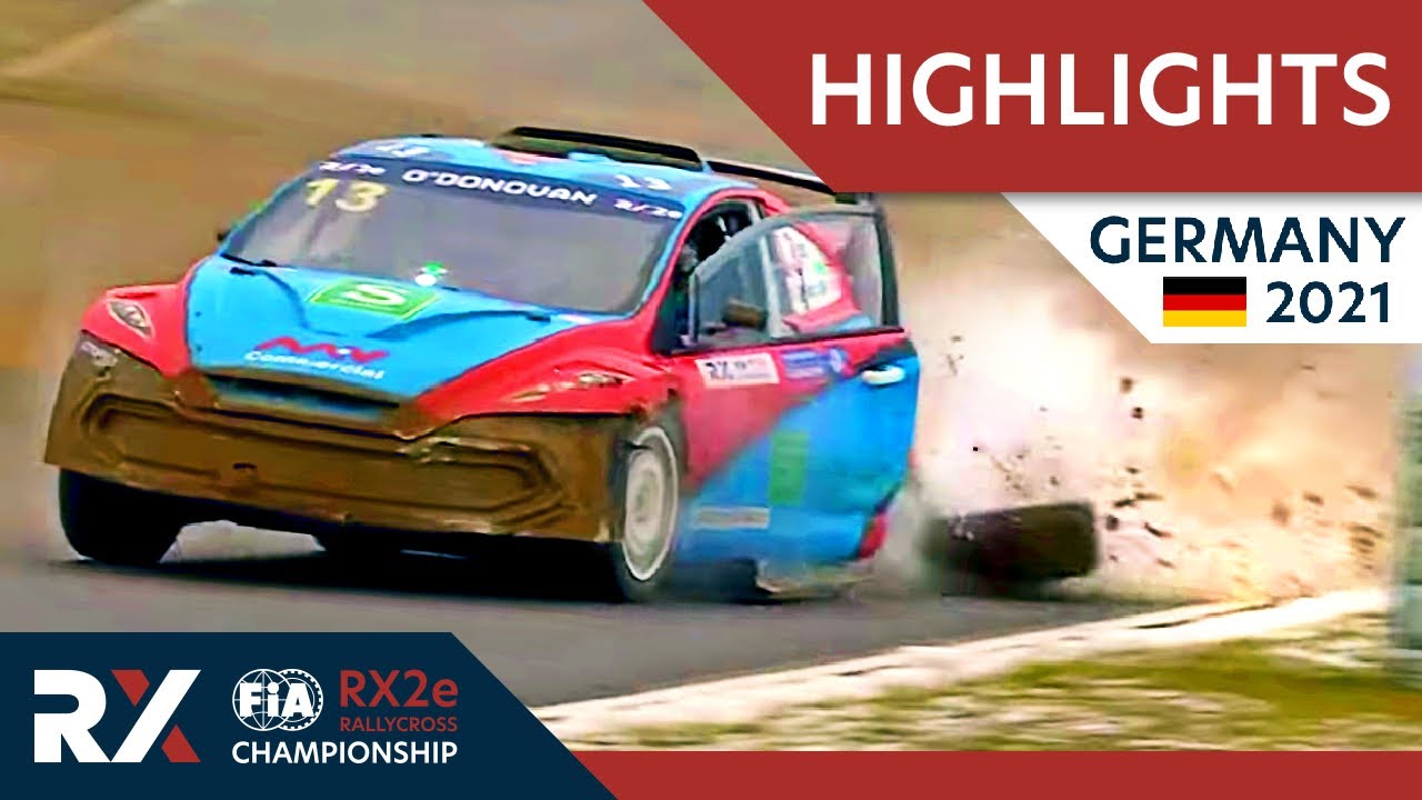 Electric Rallycross World RX2e Highlights Day 2 : World RX of Germany : Electric Rallycross ...
