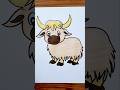 Yak Drawing for Kids #shorts #youtubeshorts #kidslearning #easydrawing #art #youtubekids #viral