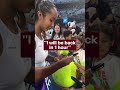 Leylah Annie Fernandez 🤝 Bringing the energy to the fans