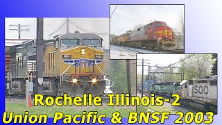 Union Pacific & BNSF (Rochelle ILL) in 2003