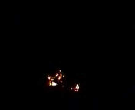 Bonfire explosion