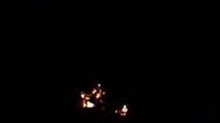 Bonfire explosion