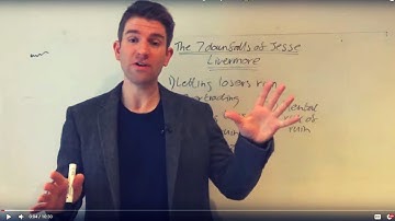 Jesse Livermore: Emotions and Mind of a Gambler/Trader, Lessons From A Legendary Trader 👍