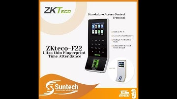 ZKTeco F22 Ultra Thin Fingerprint Time A
