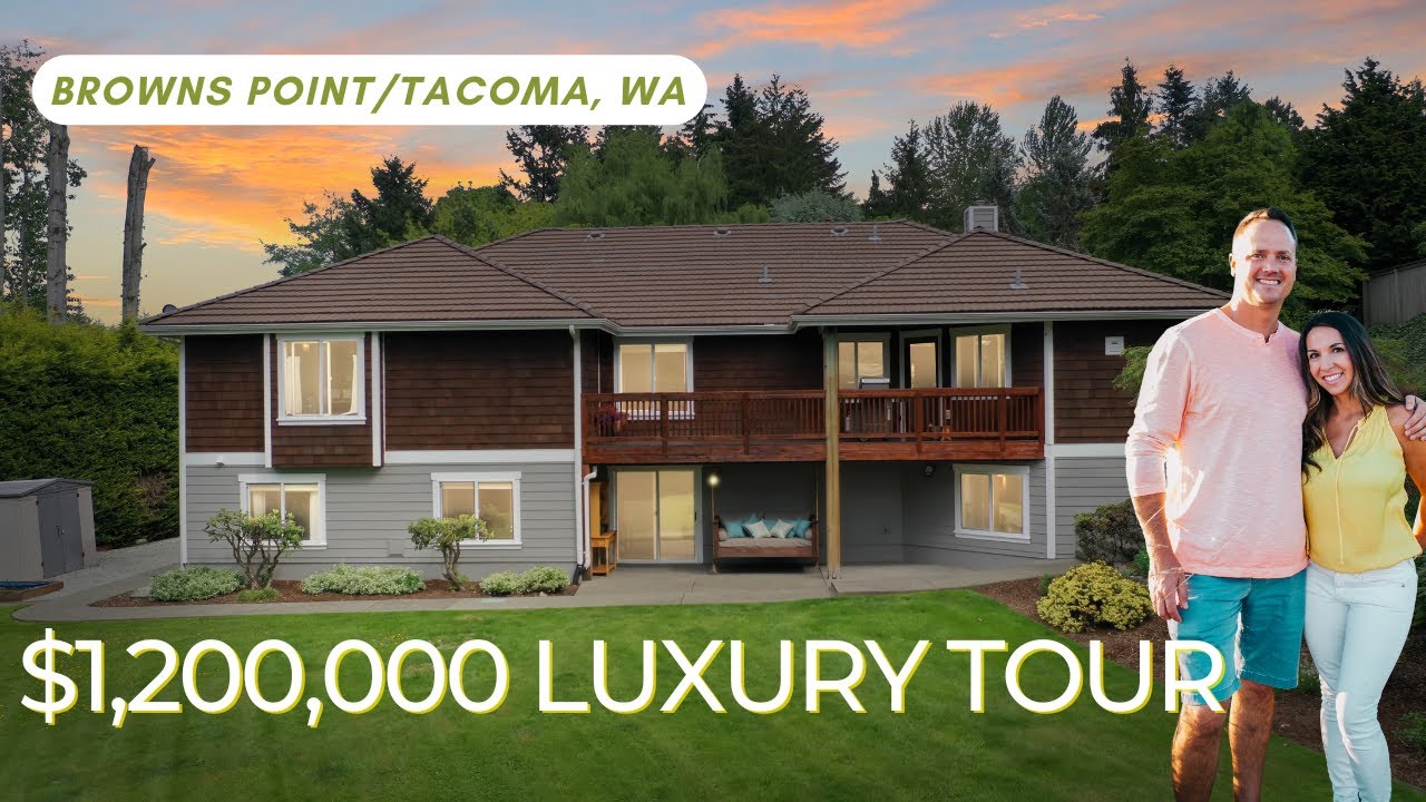 Роскошный тур по домам за 1 200 000 долларов — Такома, Вашингтон