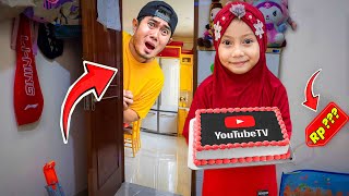 AQILA KASIH SURPRISE ULANG TAHUN BUAT PAPA