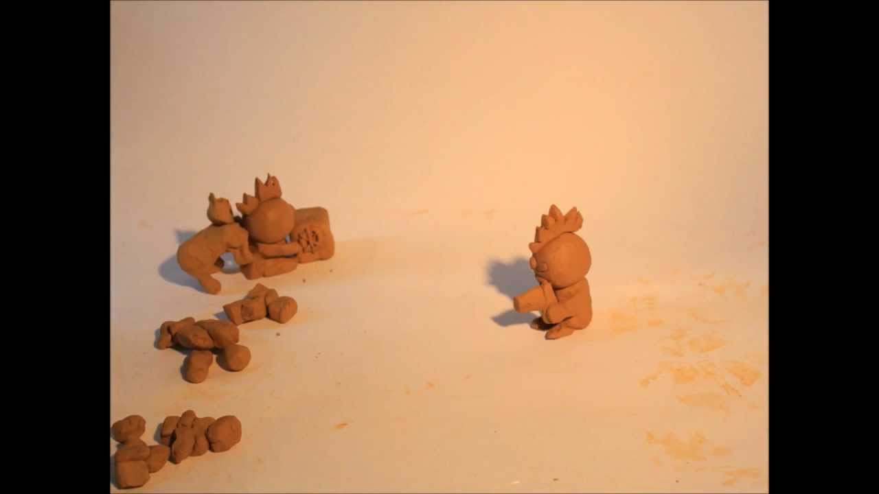 Claymation Kunstschool Genk Workshop 15-02-2012 C - ROBBERY
