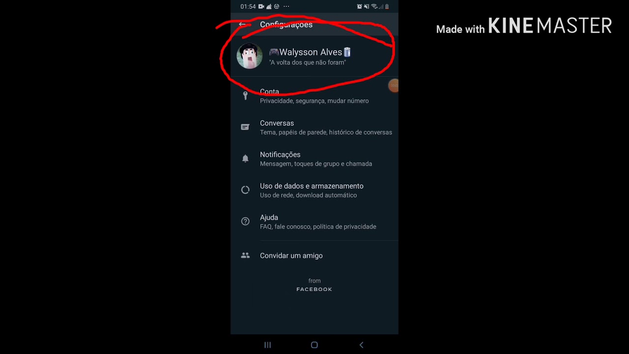 Tutorial - Como mudar sua foto de perfil no whatsapp - YouTube