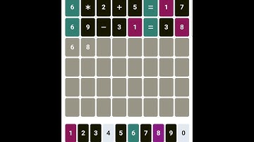 Nerdle Game 47 Solution - 7th March 2022