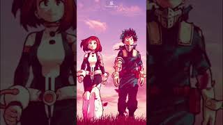 My hero academia deku and Ochako myheroacademiaedit  uahighschool