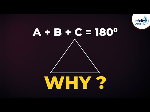 Proof of the Sum of Angles of a Triangle Measure 180 Degrees | Don't Memorise