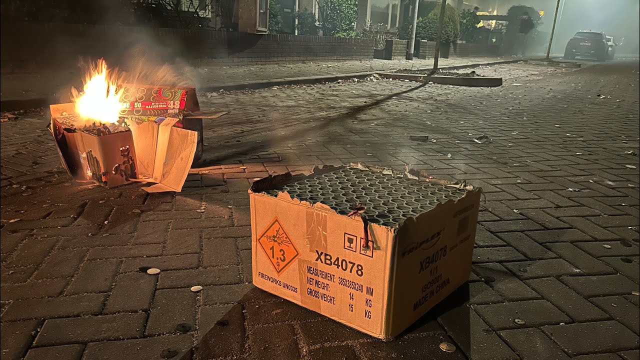 Vuurwerk compilatie 2024 2025 - De Blokkenbrigade