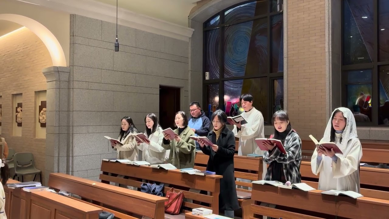 이는 내 사랑하는 아들이니 | 범어대성당 프란치스코회 비아성가대  | 주님 세례 축일 영성체성가 생활성가