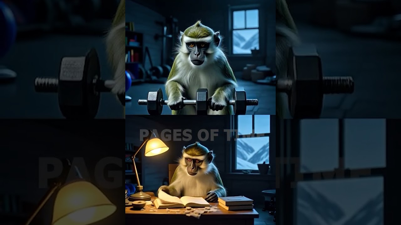 "The Poor Monkey’s Hard Work & Love Triumph 🐒❤️ | One-Sided Love Story"