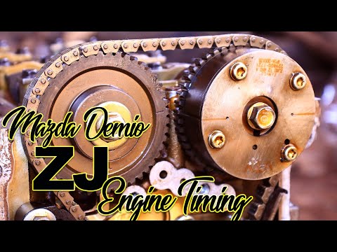 Mazda Demio ZJ Engine Timing