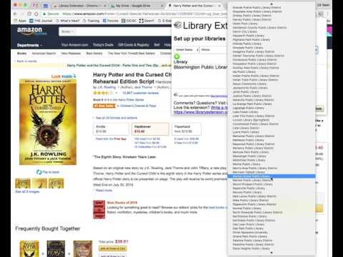 Library Chrome Extension