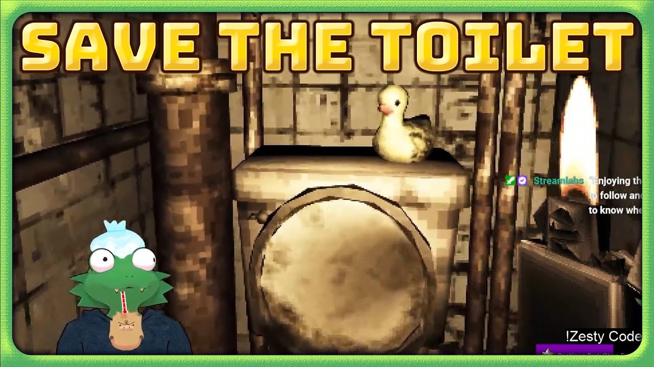 Я провел 100 дней в ловушке в туалетах | Страшные игры