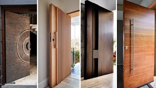 Top 100 Wooden Door design ideas catalogue for main home entrance | Interior Decor Designs screenshot 1