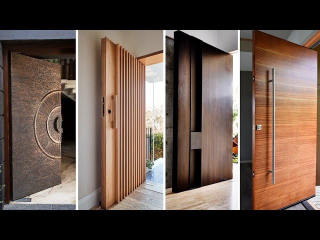 Top 100 Wooden Door Design Ideas, How To Make A Small Wooden Door