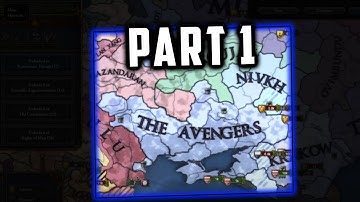 EU4 Avengers Custom Nations Multiplayer Game - Session 1