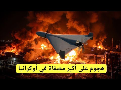 تصعيد روسي على اكبر مصفاة للنفط ومحطة الطاقة والسكك الحديدية الحرب الروسية الأوكرانية