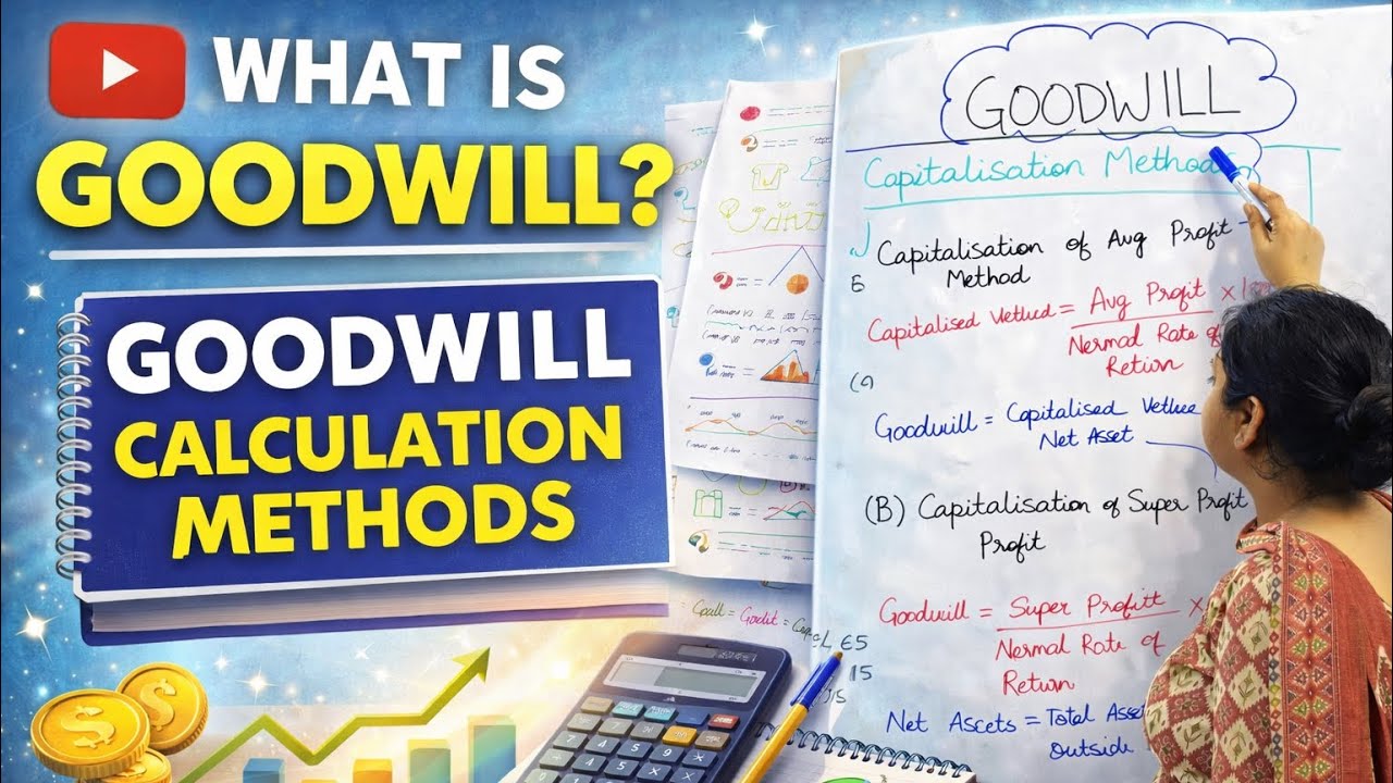 Goodwill Calculation Made Easy! (All Methods)