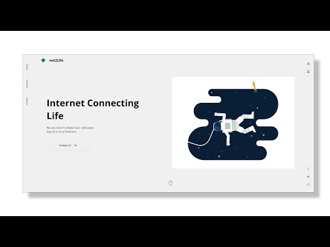 ASTRO - Animated neumorphism Landing Page Design With Html CSS and js | The Terminal Boy
