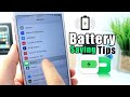 iOS Battery Saving Tips