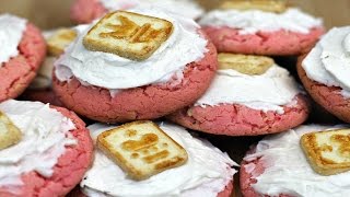 Strawberry Shortcake Cookies