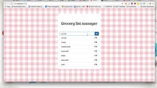GroceryListManager