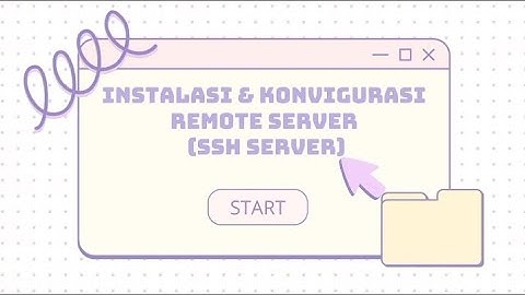 Instalasi dan konfigurasi Remote server SSH Linux Debian 10.9 dengan VIRTUALBOX