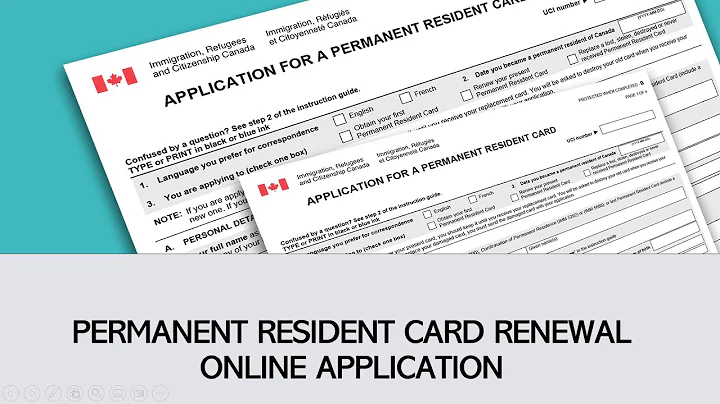 Permanent Resident Card Renewal Online Application | How to Fill In Online Forms - DayDayNews