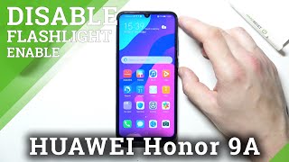 How to Switch Off Flashlight in Honor 9A - Turn Off Torch screenshot 3