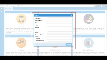 Walk Through | Pearl Institute Management System