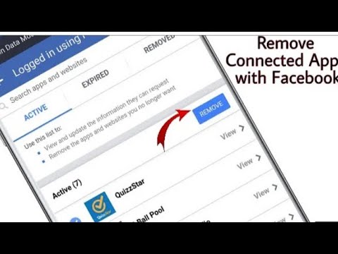 How to Remove Apps Games Connected with Facebook Account (TAGALOG ...