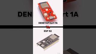 ESP-32 VS Deneyap Kart 1A #esp32 #vs #microprocessor #microcontroller #ece #eee #btech #shorts