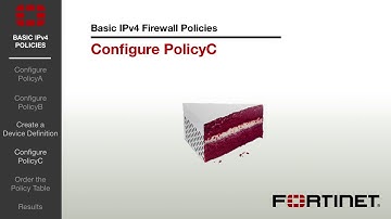 FortiGate Cookbook   Basic Firewall Policies 5 2