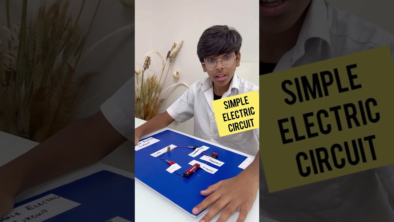 Simple Electric Circuit - School Project Explained