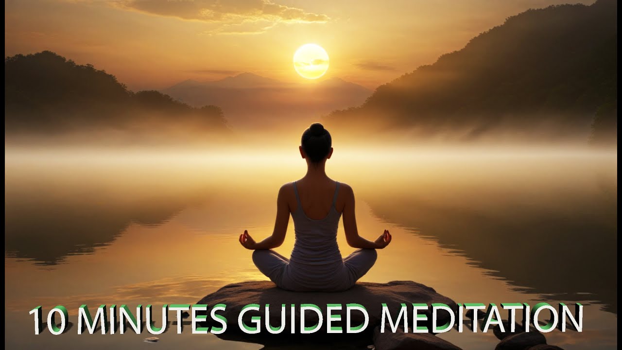 10 MINUTES GUIDED MEDITATION FOR POSITIVE ENERGY | RELAX MIND, BODY AND ...