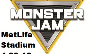 Monster Jam at MetLife Stadium 4-23-16: VP Racing Mad Scientist Freestyle
