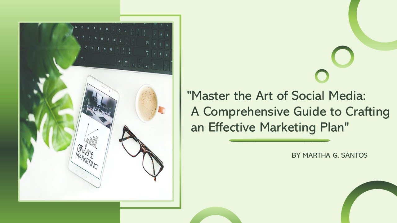 Learn PowerPoint Design: Create a Stunning Social Media Marketing Title Slide Step By Step!