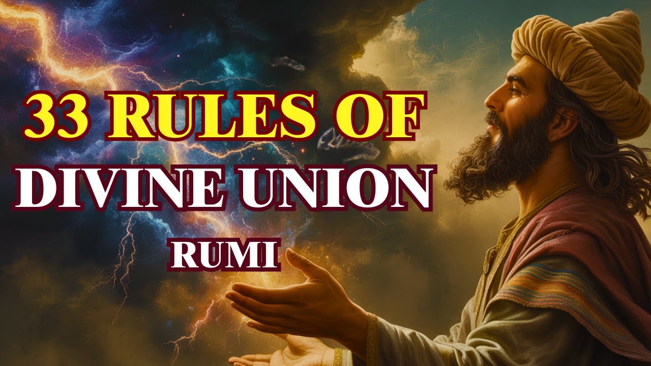 33 Rules of Divine Union – Rumi |Sufi Wisdom