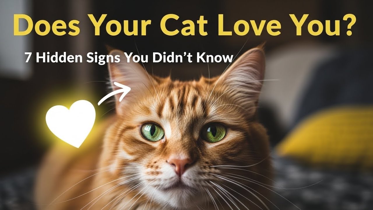  “7 Secret Signs Your Cat Loves You (Most People Don’t Know These!)”