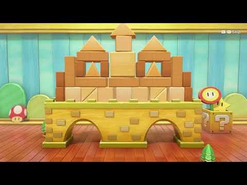 Super Mario Party - Whomp's Domino Ruins - Mario vs Koopa Troopa vs Peach vs Yoshi