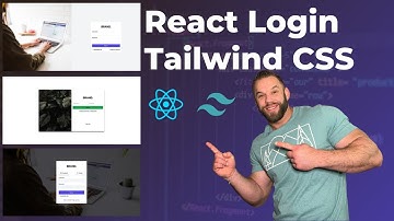 Build 3 Custom Login Pages in React JS Using Tailwind CSS