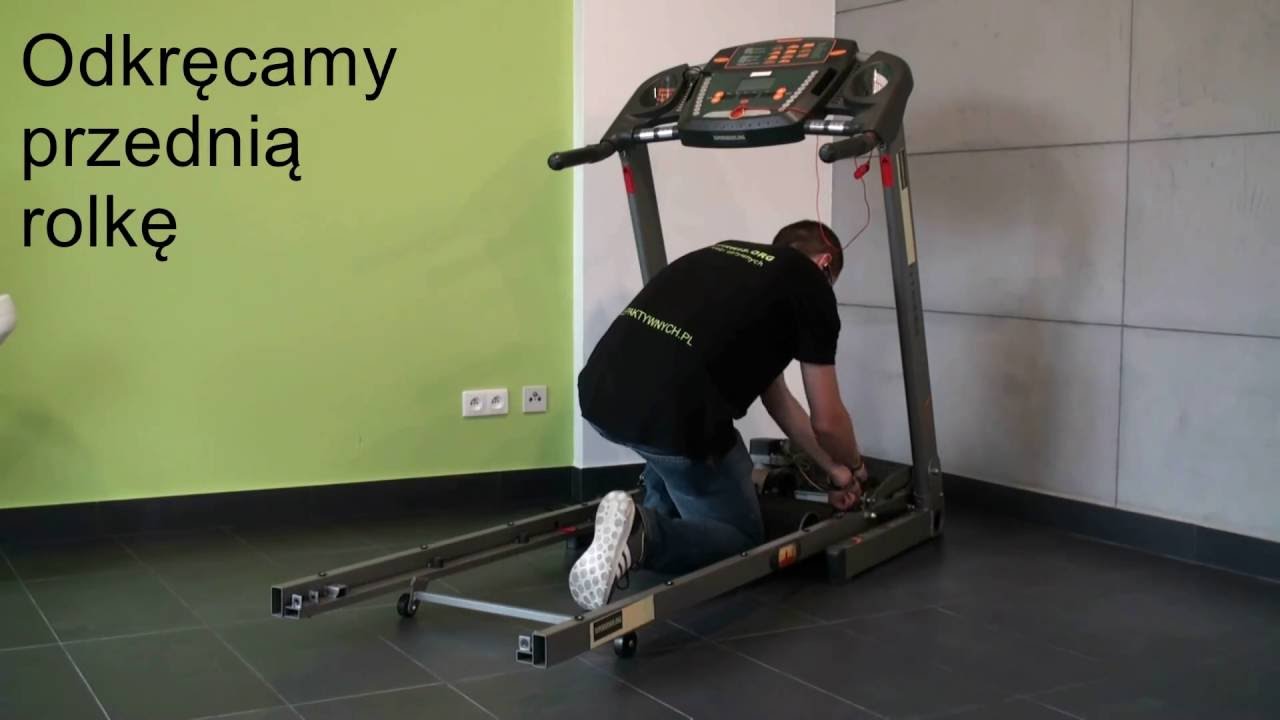 Demontaż pasa bieżni elektrycznej - Zdjęcie pasa biegowego Superserwis_org