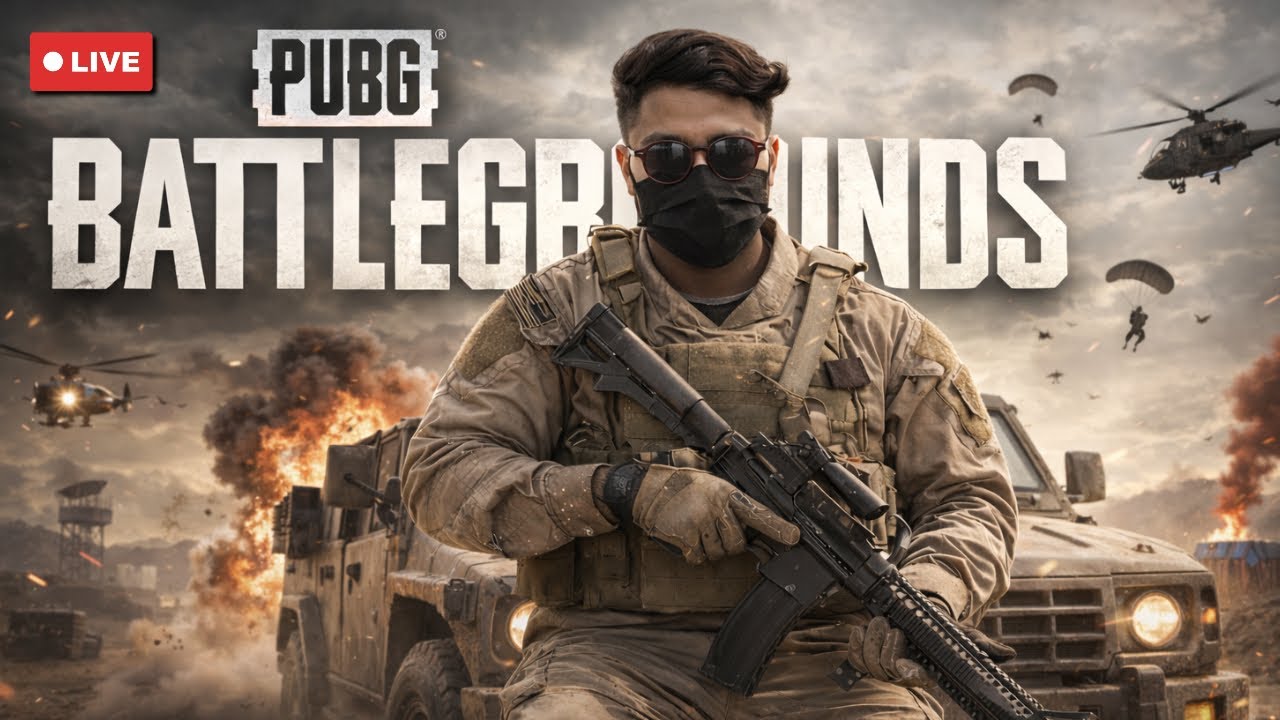 Live Face Reveal And Chill & Fun With SUBSCRIBER in PUBG PC |