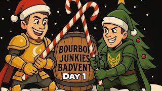 Bourbon Junkies Badvent Is Back! Day 1!
Join us for Behind the Scenes, Barrel Picks, and Weekly Updates on Patreon:
https://patreon.com/bourbonjunkies
Join this channel to get access to perks:
https://www.youtube.com/channel/UCt3U107YxF_I-YaaNWL4W_g/join
Discount For Liquid IV (Recovery and Hydration... Perfect for Tuesdays):
https://glnk.io/koyv/bourbonjunkies
Cheapest Sample Bottles:
https://glassbottleoutlet.com?p=rkuqLAgKv
Need Copyright Free Audio:
https://www.epidemicsound.com/referral/szgu3u/
Bourbon Junkies Merch:
http://www.bourbonjunk.com
Follow us on instagram:
http://instagram.com/BourbonJunkies
Join us on Facebook:
https://www.facebook.com/groups/2040101716104283/
Email us:
Bourbonjunk@gmail.com Bourbon Junkies Badvent Is Back! Day 1!