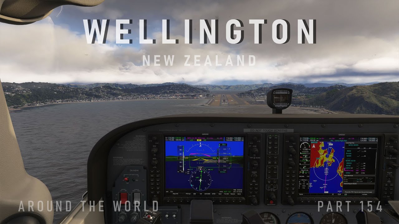 Around the World, part 154 – Westport (NZWS) to Wellington (NZWN)